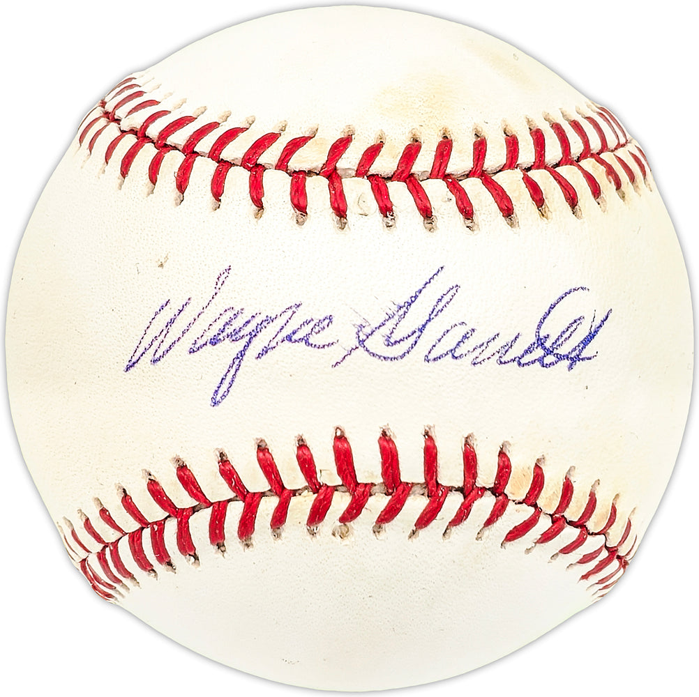 Wayne Garrett Autographed Official NL Baseball New York Mets