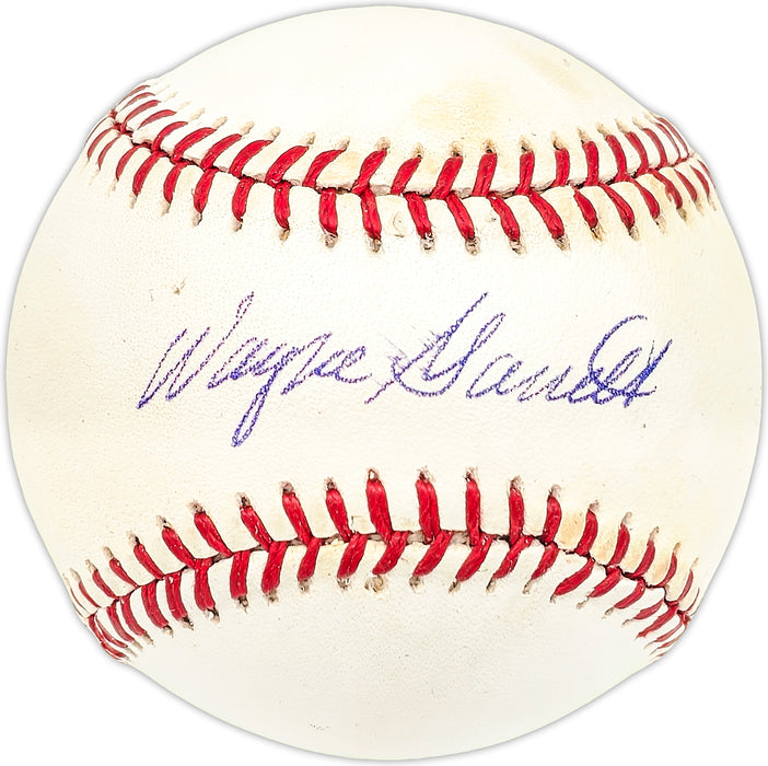 Wayne Garrett Autographed Official NL Baseball New York Mets