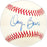 Doug Bair Autographed Official NL Baseball Detroit Tigers