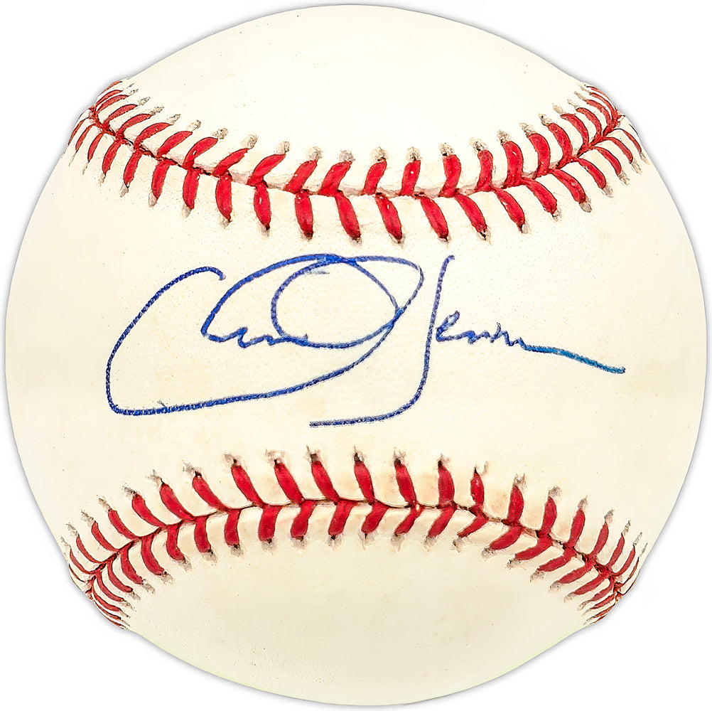 Chad Hermansen Autographed Official NL Baseball Pittsburgh Pirates, Chicago Cubs