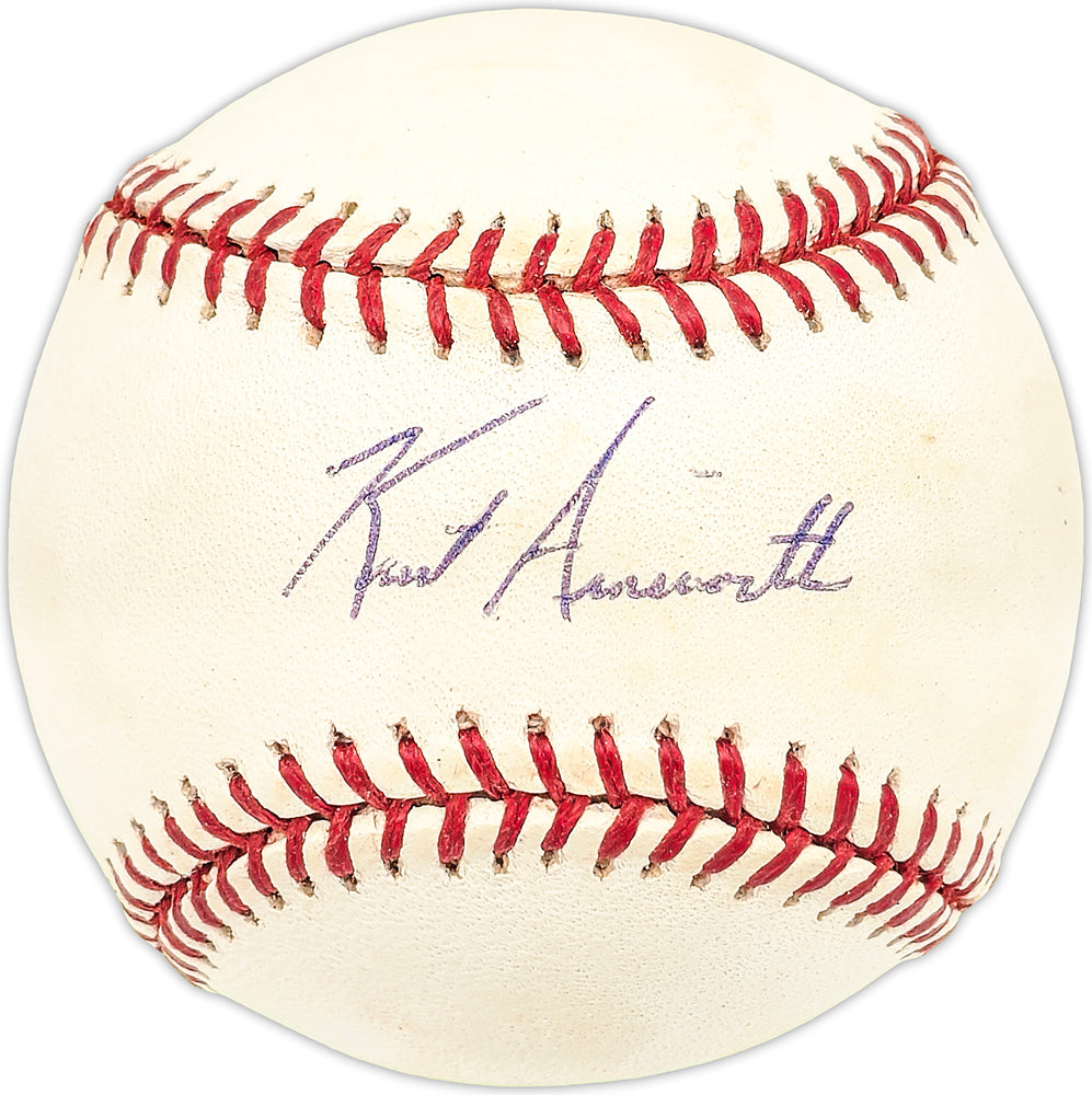 Kurt Ainsworth Autographed Official MLB Baseball Baltimore Orioles, San Francisco Giants