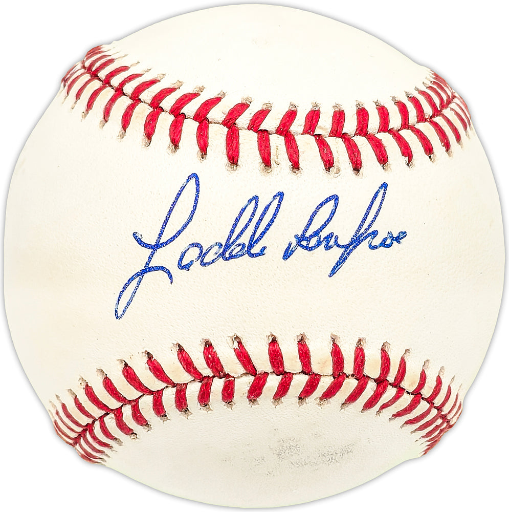 Laddie Renfroe Autographed Official NL Baseball Chicago Cubs