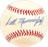 Scott Munninghoff Autographed Official NL Baseball Philadelphia Phillies