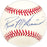 Russ McGinnis Autographed Official AL Baseball Texas Rangers, Kansas City Royals