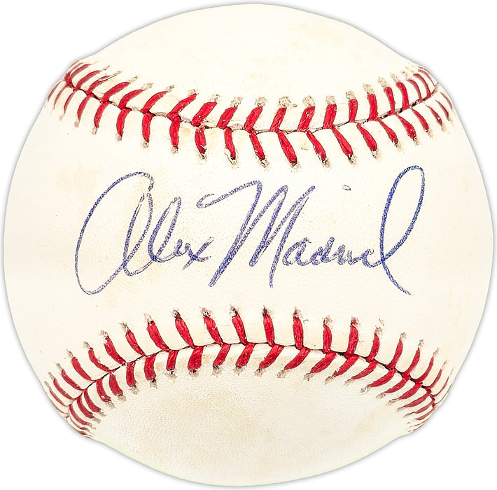 Alex Madrid Autographed Official NL Baseball Philadelphia Phillies