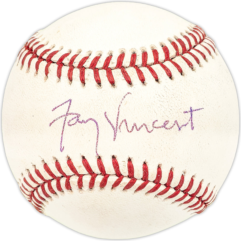 Fay Vincent Autographed Official Little League Baseball Commissioner