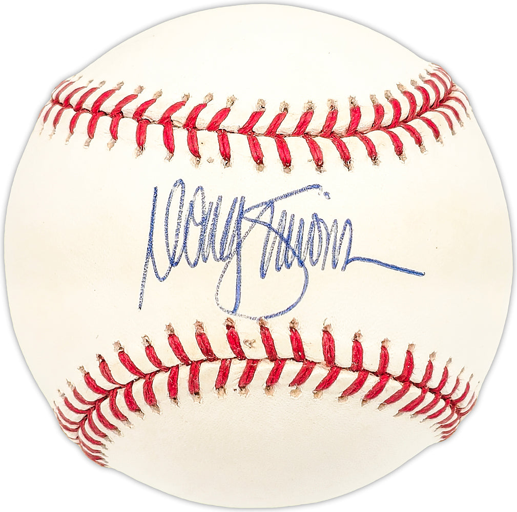Doug Simons Autographed Official NL Baseball New York Mets