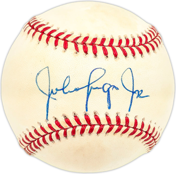 Julio Lugo Autographed Official NL Baseball Los Angeles Dodgers, Houston Astros