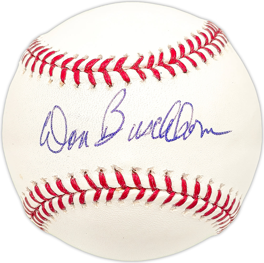 Don Buschhorn Autographed Official MLB Baseball KC A's
