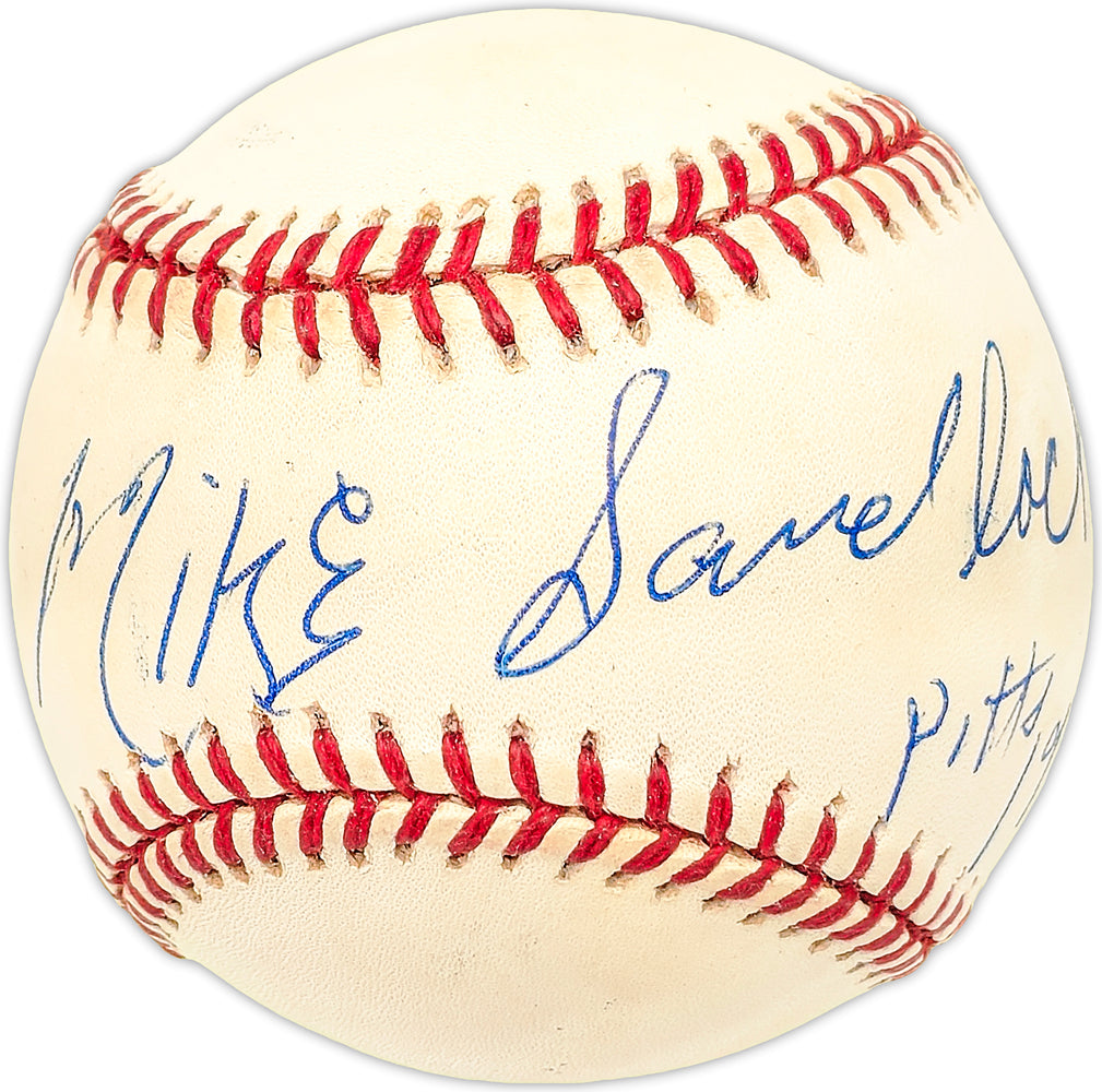 Mike Sandlock Autographed Official NL Baseball Pittsburgh Pirates "1953"