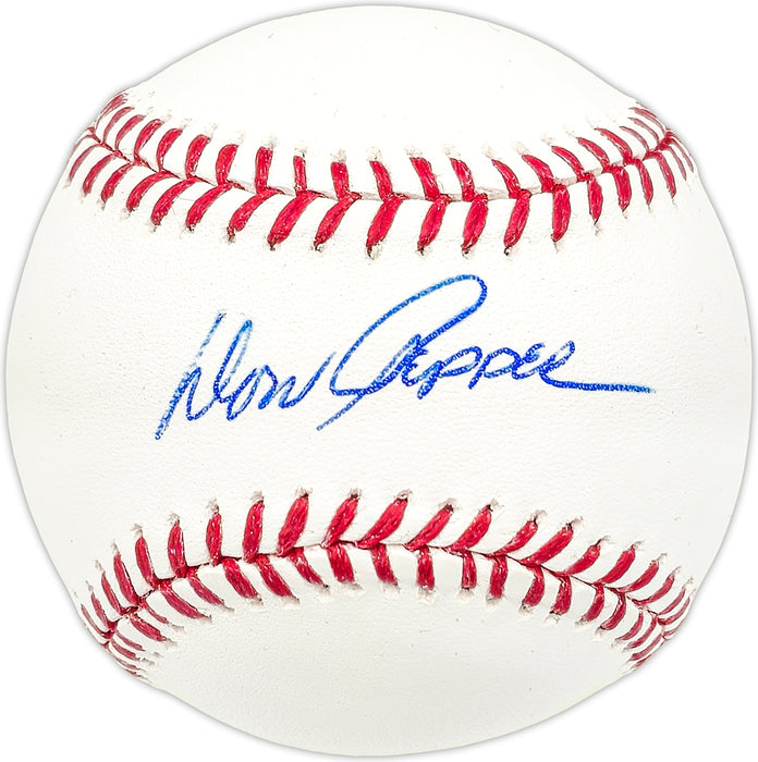 Don Pepper Autographed Official MLB Baseball Detroit Tigers