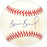 Brian Bevil Autographed Official AL Baseball Kansas City Royals