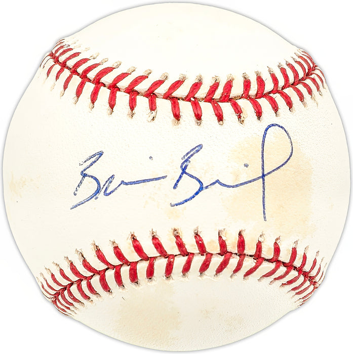 Brian Bevil Autographed Official AL Baseball Kansas City Royals