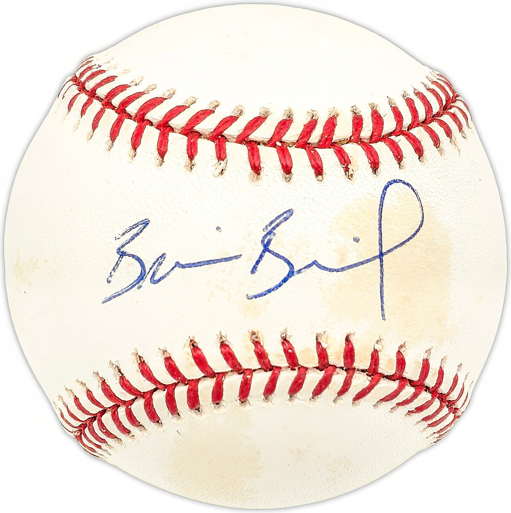 Brian Bevil Autographed Official AL Baseball Kansas City Royals
