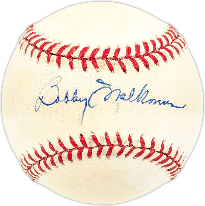 Bobby Malkmus Autographed Official NL Baseball Milwaukee Braves