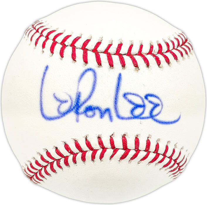 Leron Lee Autographed Official MLB Baseball St. Louis Cardinals