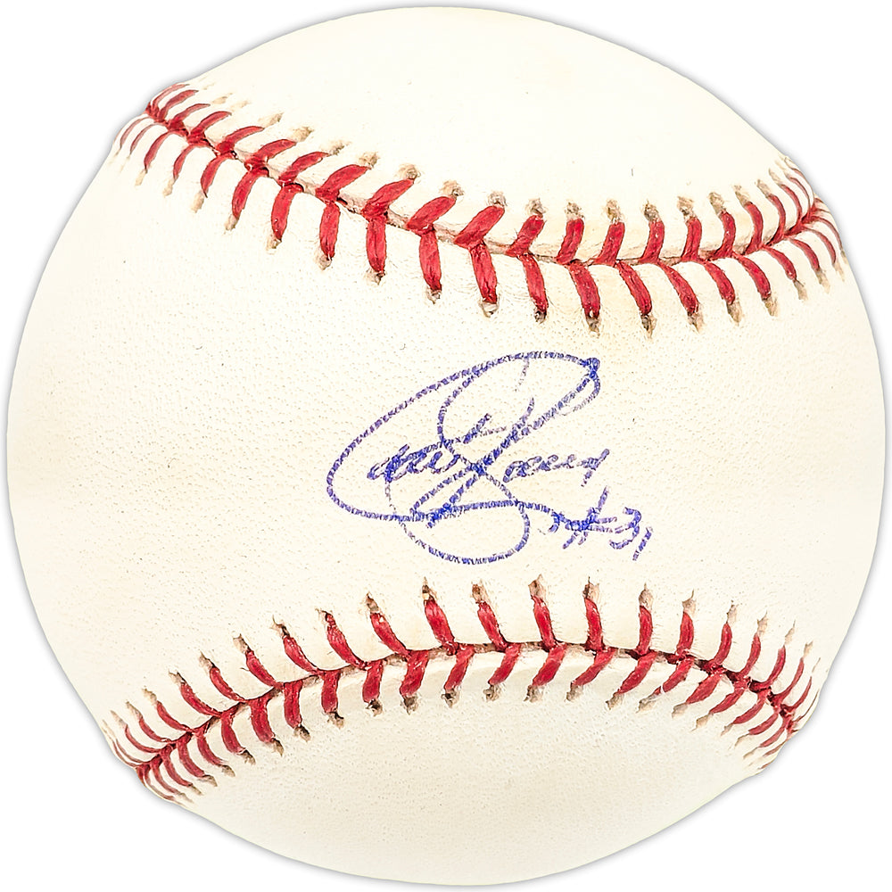 Steve Karsay Autographed Official MLB Baseball Oakland A's, Cleveland Indians