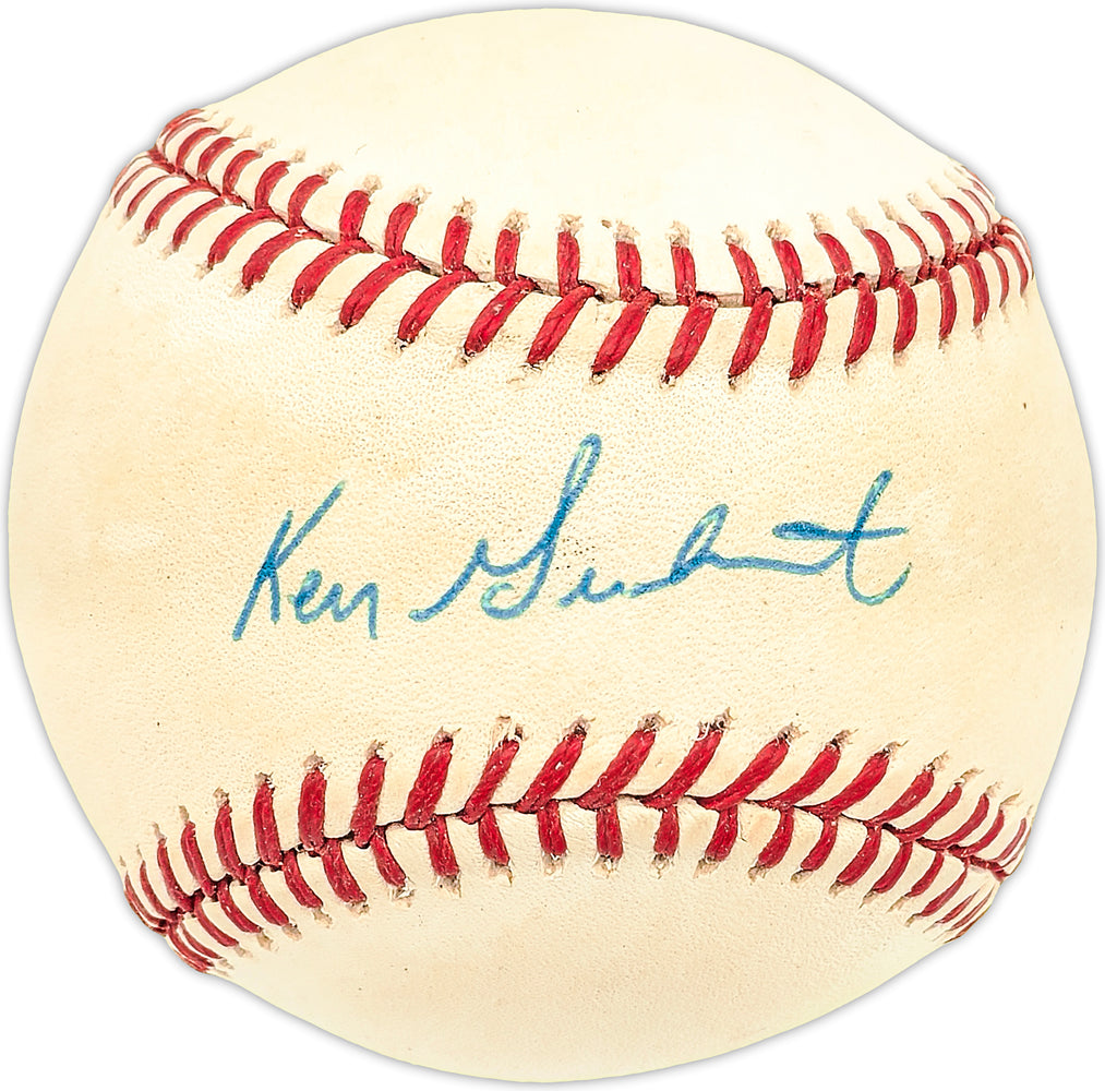 Ken Gerhart Autographed Official AL Baseball Baltimore Orioles