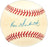 Ken Gerhart Autographed Official AL Baseball Baltimore Orioles