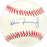 Chico Fernandez Autographed Official NL Baseball Br. Los Angeles Dodgers, Detroit Tigers