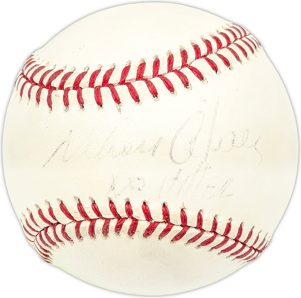 Wilson Alvarez Autographed Official AL Baseball Chicago White Sox "No Hitter "