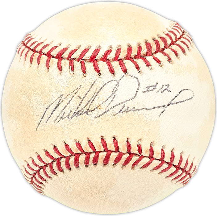 Mike Devereaux Autographed Official AL Baseball Baltimore Orioles, Los Angeles Dodgers