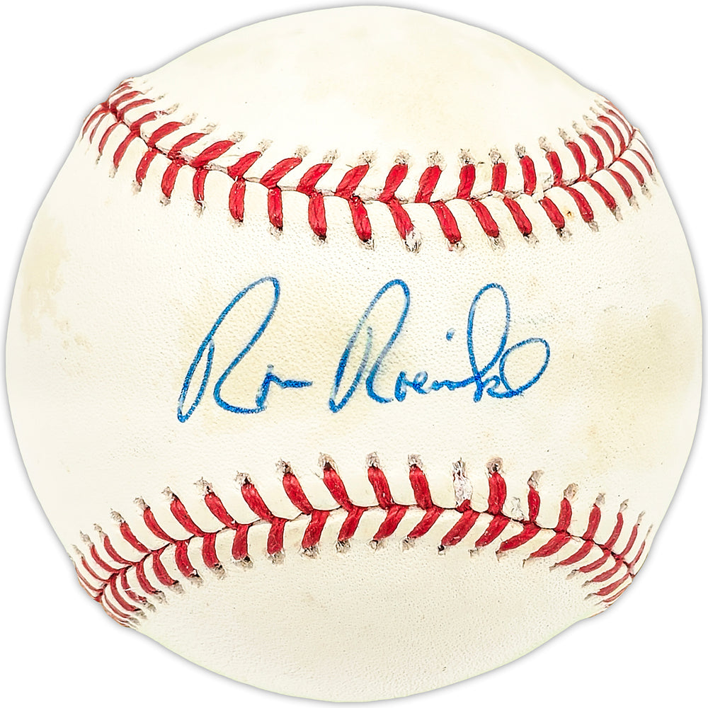 Ron Roenicke Autographed Official NL Baseball Philadelphia Phillies, Los Angeles Dodgers
