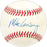 Mike Lansing Autographed Official NL Baseball Expos, Red Sox