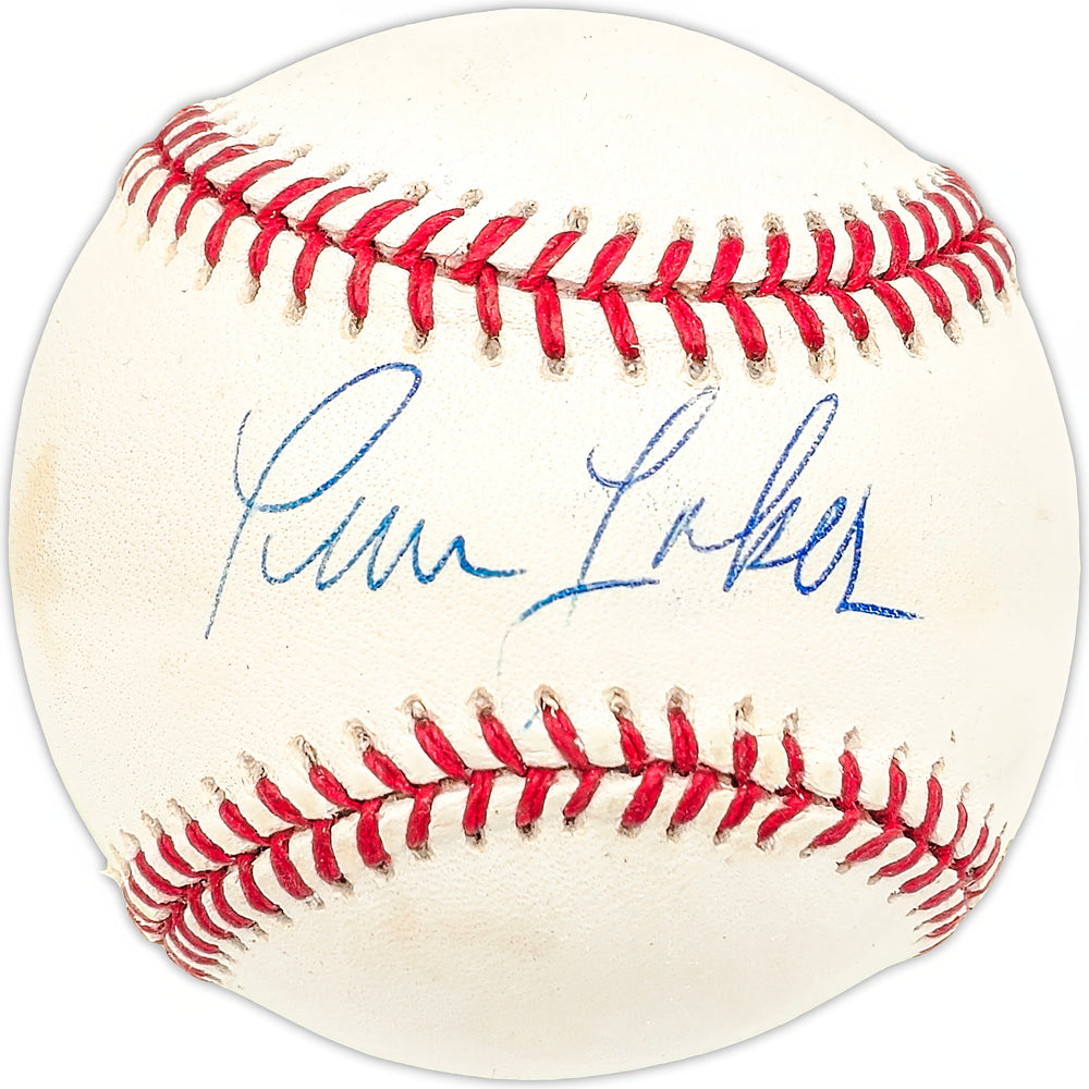 Tim Laker Autographed Official NL Baseball Montreal Expos