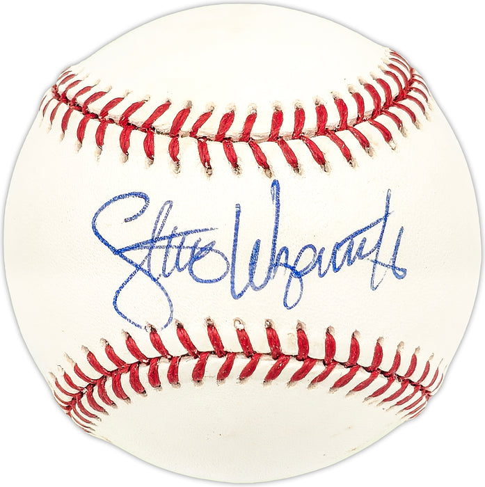 Steve Wapnick Autographed Official AL Baseball Detroit Tigers, Chicago White Sox