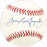 Israel Sanchez Autographed Official AL Baseball Kansas City Royals
