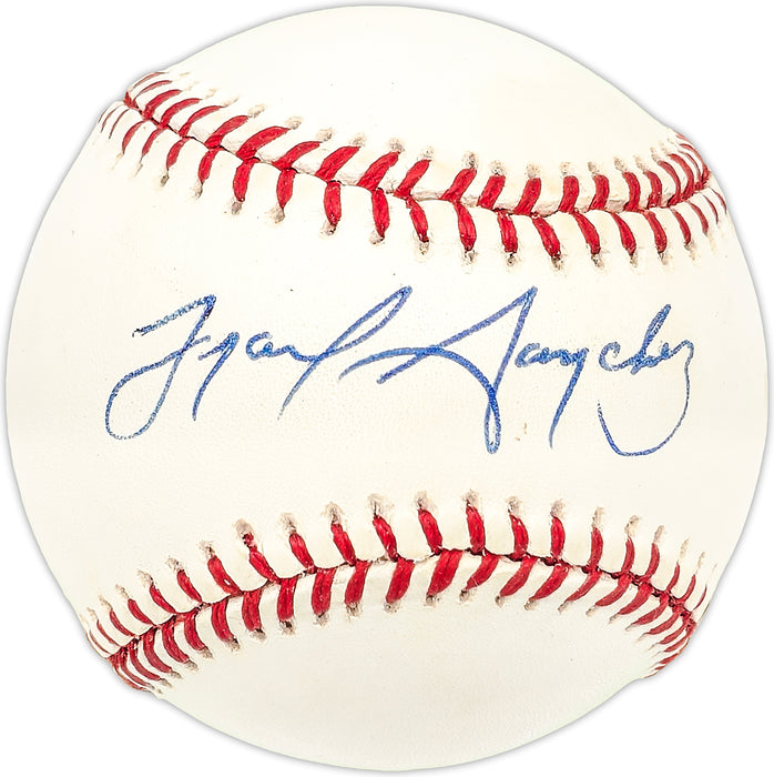 Israel Sanchez Autographed Official AL Baseball Kansas City Royals