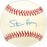 Steve Hosey Autographed Official NL Baseball San Francisco Giants