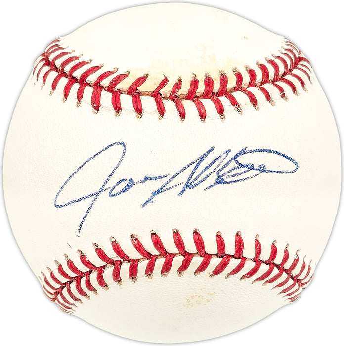 Jose Alberro Autographed Official AL Baseball Texas Rangers