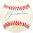 Les Norman Autographed Official AL Baseball Kansas City Royals