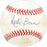 Marty Brown Autographed Official NL Baseball Cincinnati Reds