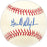 Gerald Alexander Autographed Official AL Baseball Texas Rangers