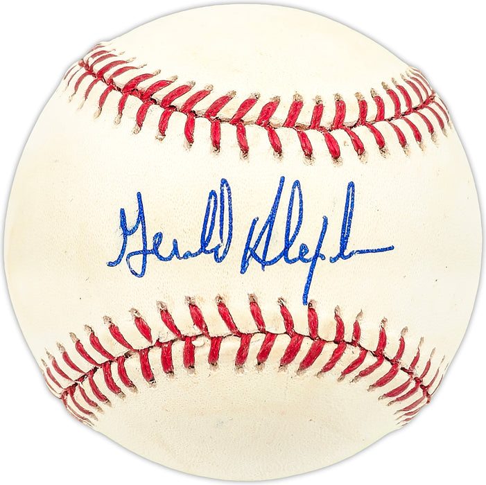 Gerald Alexander Autographed Official AL Baseball Texas Rangers