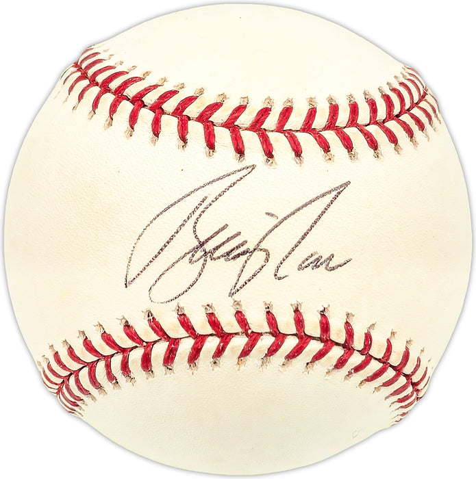 Brian Rose Autographed Official MLB Baseball New York Mets, Boston Red Sox