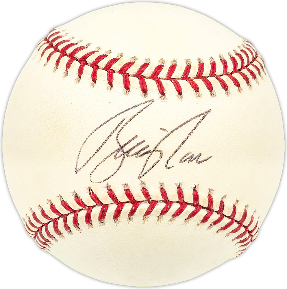 Brian Rose Autographed Official MLB Baseball New York Mets, Boston Red Sox
