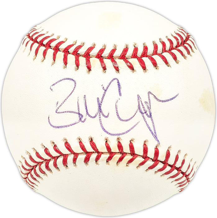 Brian Cooper Autographed Official AL Baseball California Angels