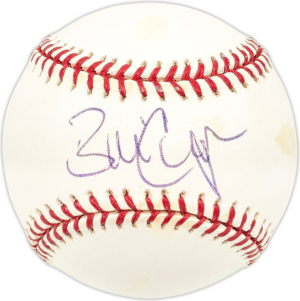 Brian Cooper Autographed Official AL Baseball California Angels
