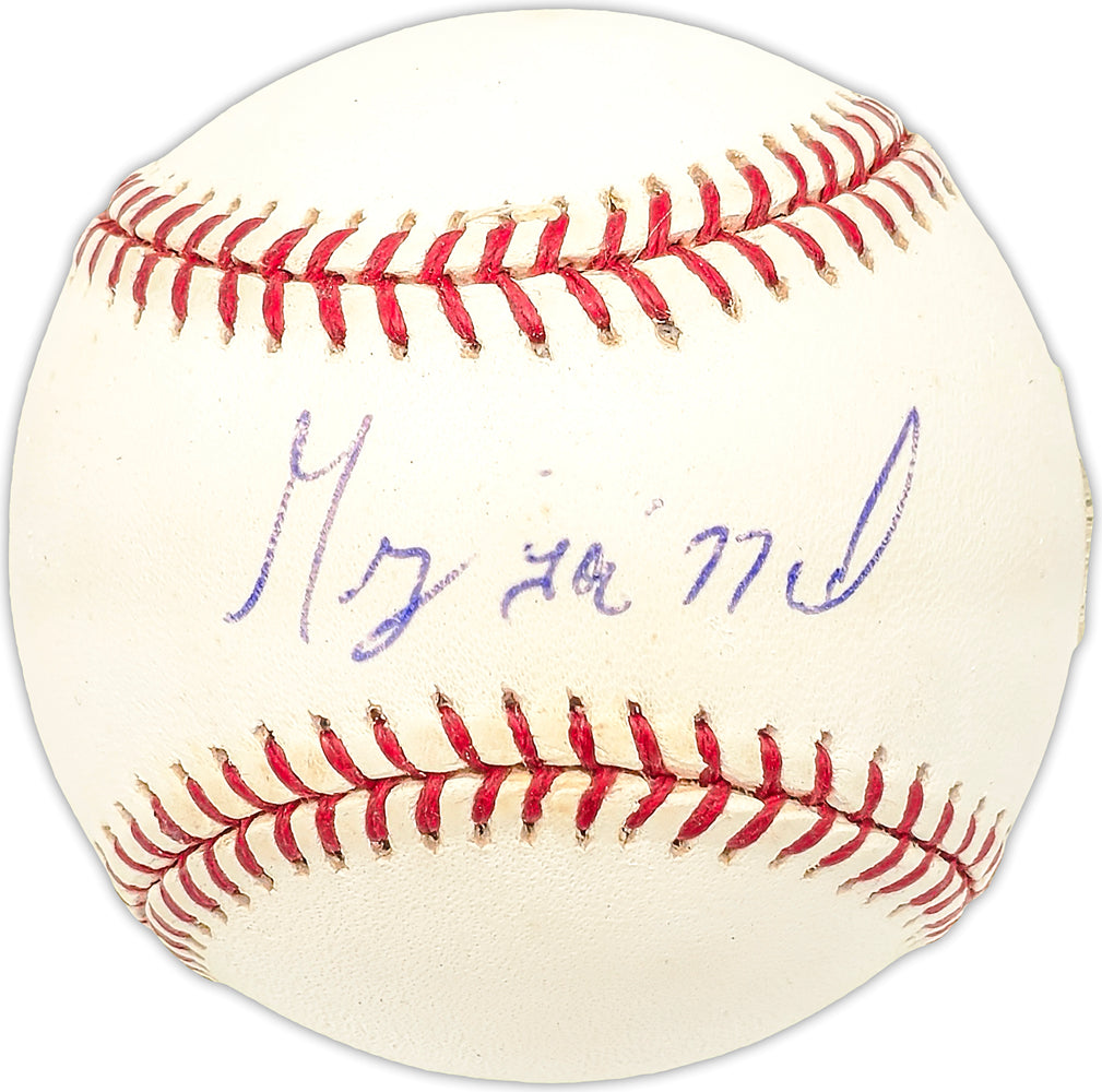 Greg Toe Nash Autographed Official AL Baseball Tampa Rays PSA/DNA #1A88095