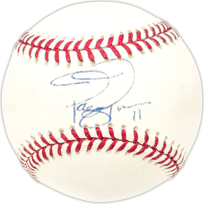 Jacque Jones Autographed Official AL Baseball Minnesota Twins JSA #E72252