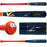 James Wood Autographed Blue Victus Player Model Baseball Bat Washington Nationals Beckett BAS Witness