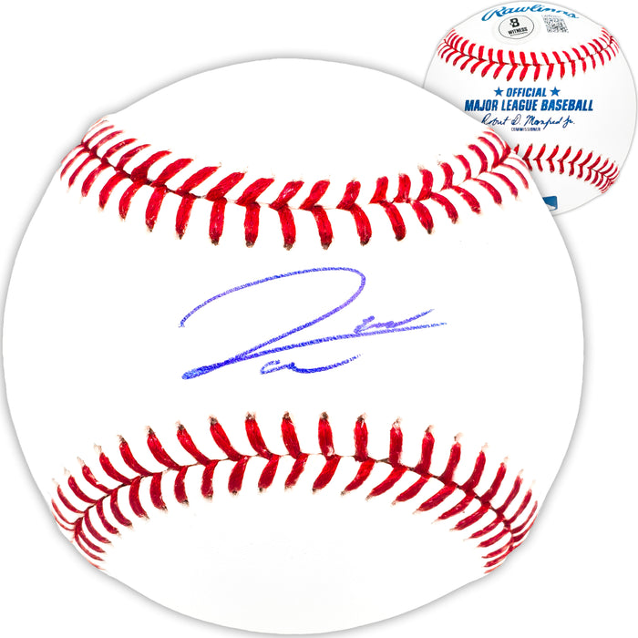 James Wood Autographed Official MLB Baseball Washington Nationals Beckett BAS Witness