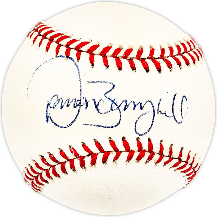 Damon Berryhill Autographed Official NL Baseball Chicago Cubs, Atlanta Braves (Smudged)