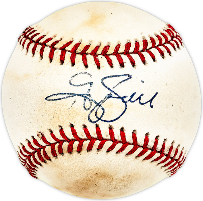 Greg Swindell Autographed Official NL Baseball Cleveland Indians, Minnesota Twins