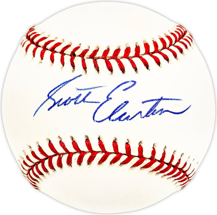 Scott Elarton Autographed Official MLB Baseball Houston Astros, Cleveland Indians