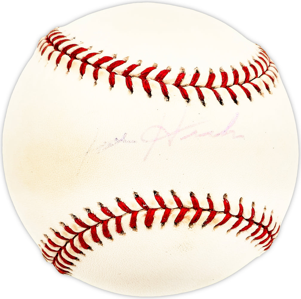 Joe Hicks Autographed Official AL Baseball White Sox, Senators